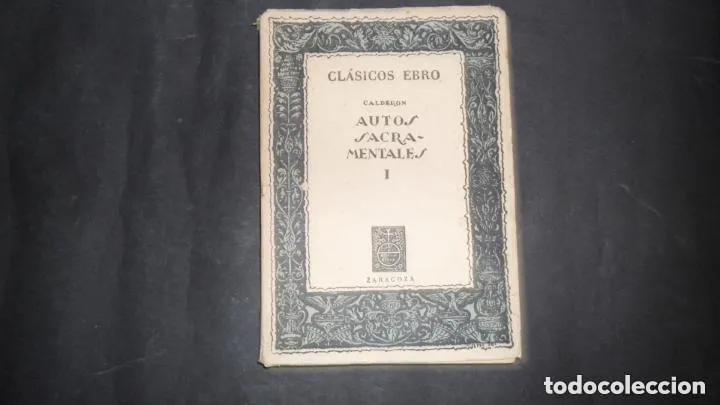 Libros: Autos sacramentales - Calder&oacute;n - Foto 1