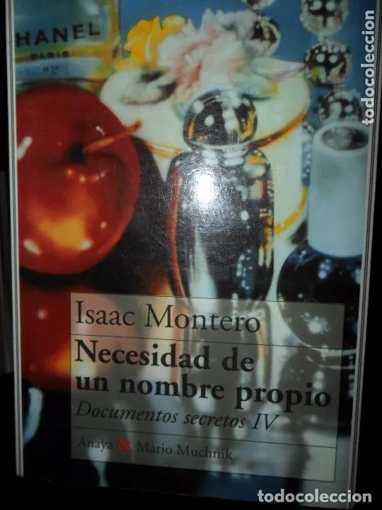 Libros: Necesidad de un nombre propio - Isaac Montero - Foto 1