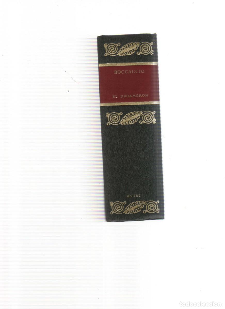 Libros: BOCCACCIO EL DECAMERON ASURI - Foto 2