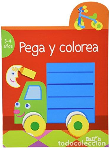 Libros: PEGA Y COLOREA 3-4 A&Ntilde;OS - Foto 1