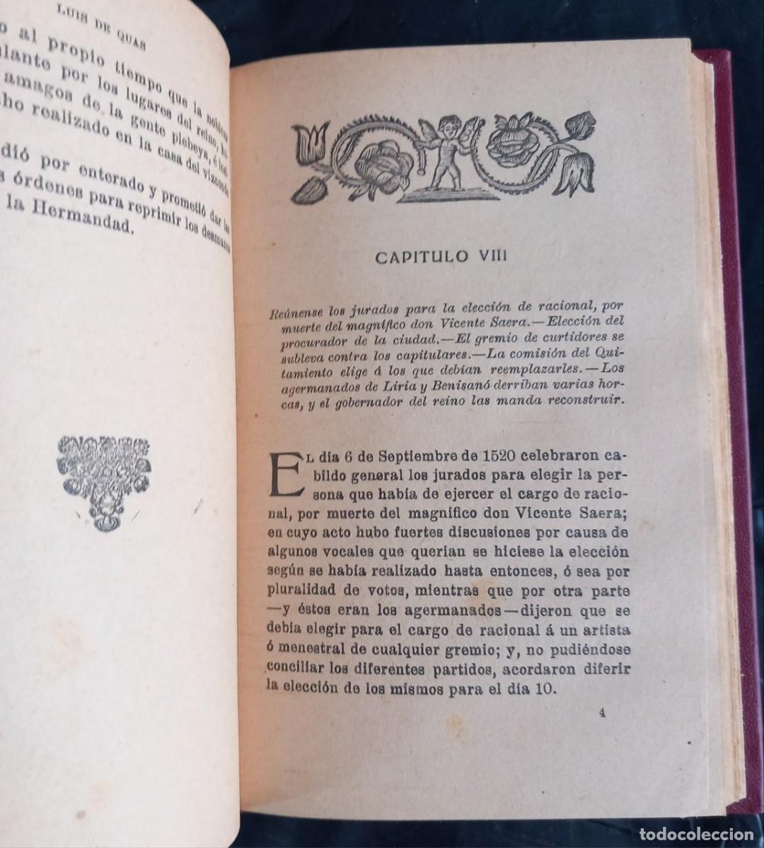 Libros: La German&iacute;a de Valencia. - DE QUAS, Luis: - Foto 8