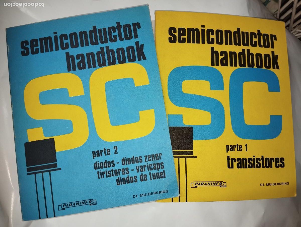Libros: SEMICONDUCTOR HANDBOOK TRANSISTORES DIODOS // ED. PARANINFO - Foto 1