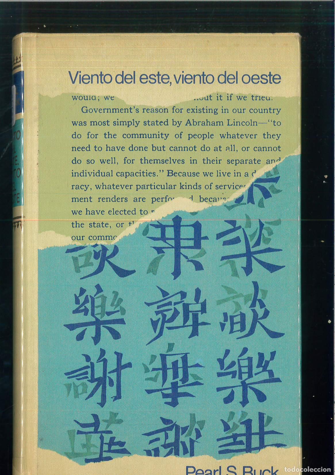 Libros: VIENTO DEL ESTE, VIENTO DEL OESTE - PERAL S. BUCK - Foto 1