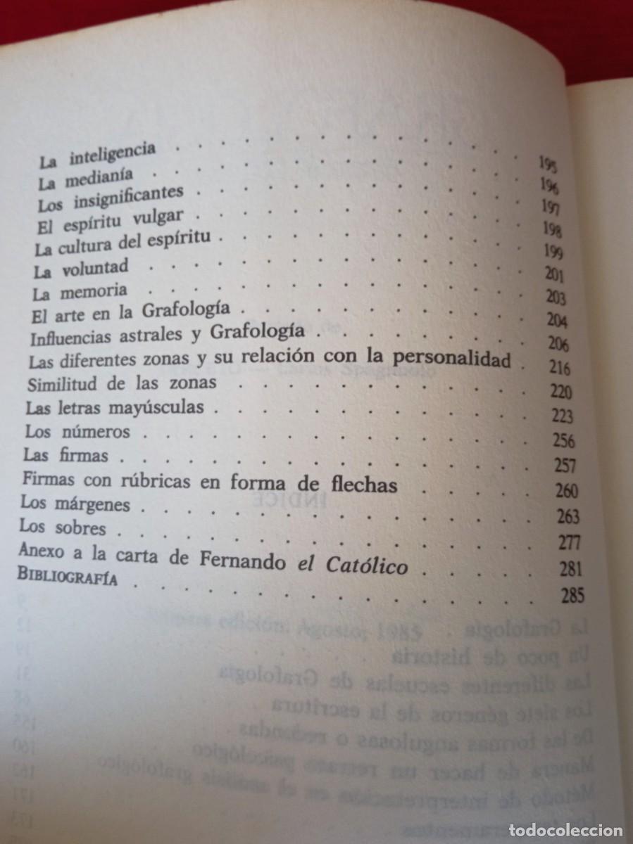 Libros: Grafolog&iacute;a. Autora: Orencia Colomar - Foto 3
