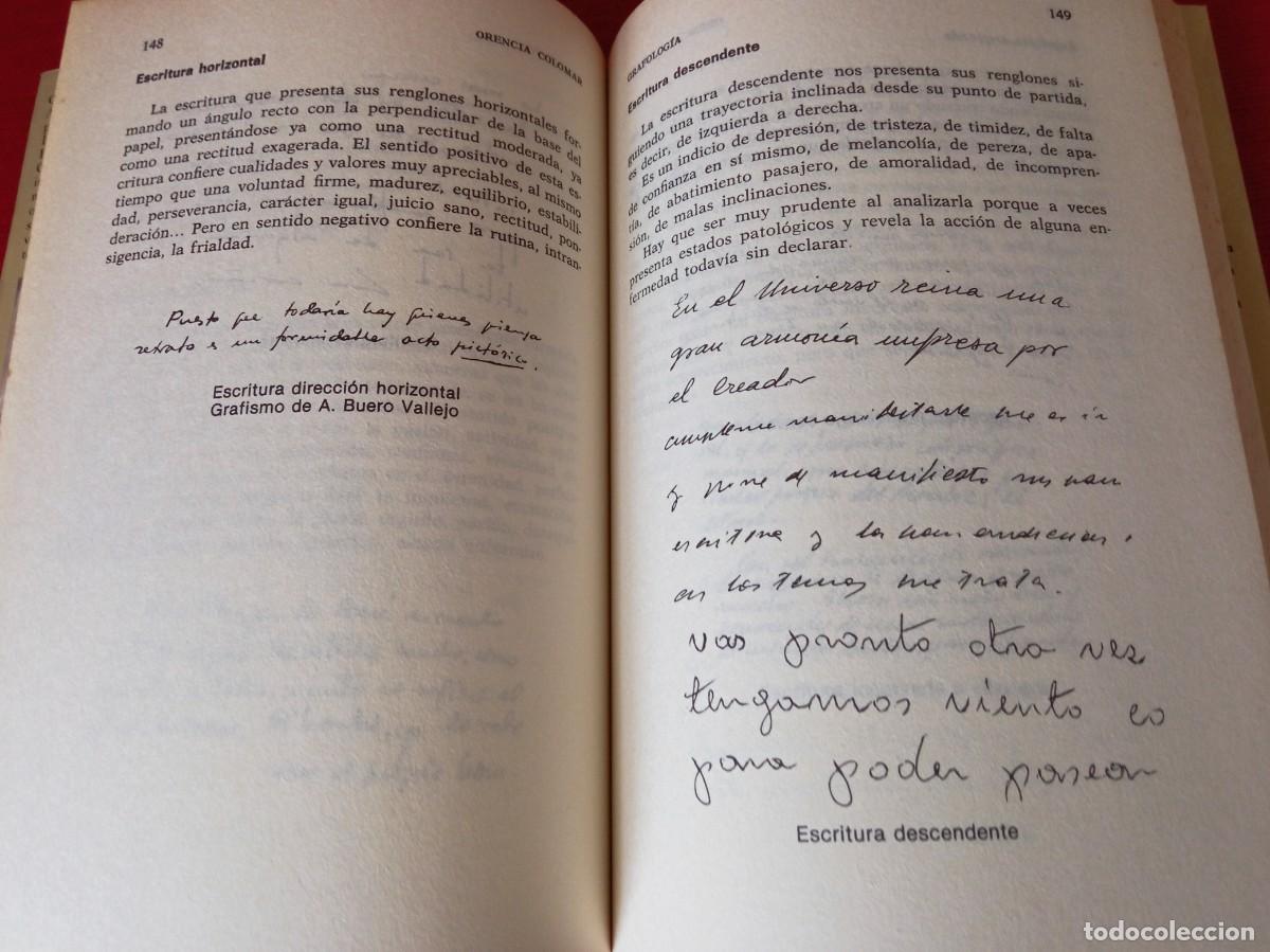 Libros: Grafolog&iacute;a. Autora: Orencia Colomar - Foto 4