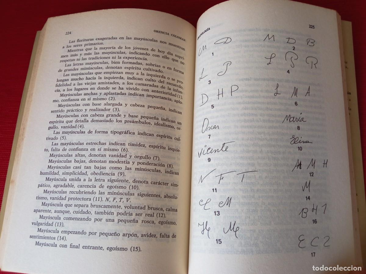 Libros: Grafolog&iacute;a. Autora: Orencia Colomar - Foto 5