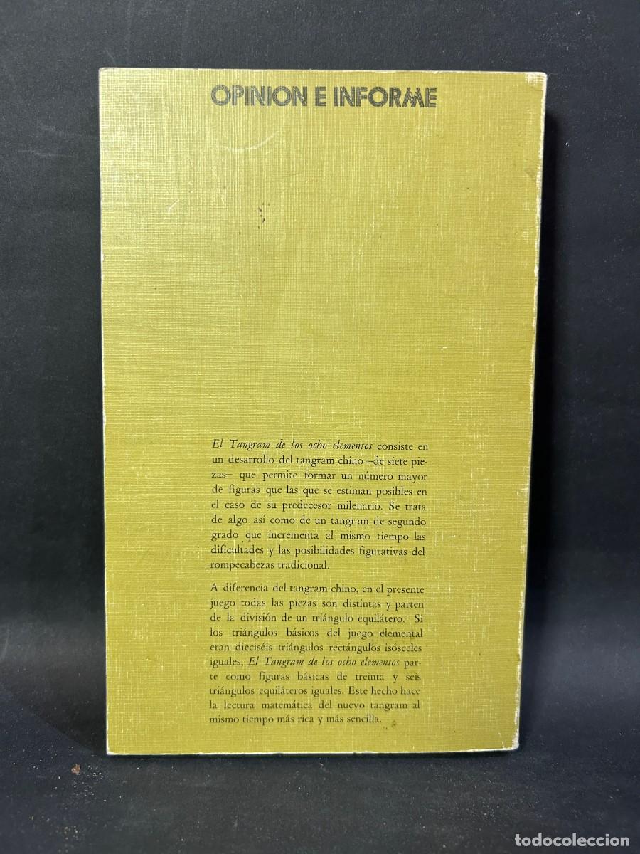 Libros: JAUME LLIBRE - EL TANGRAM DE LOS OCHO ELEMENTOS - 1977 - Foto 3