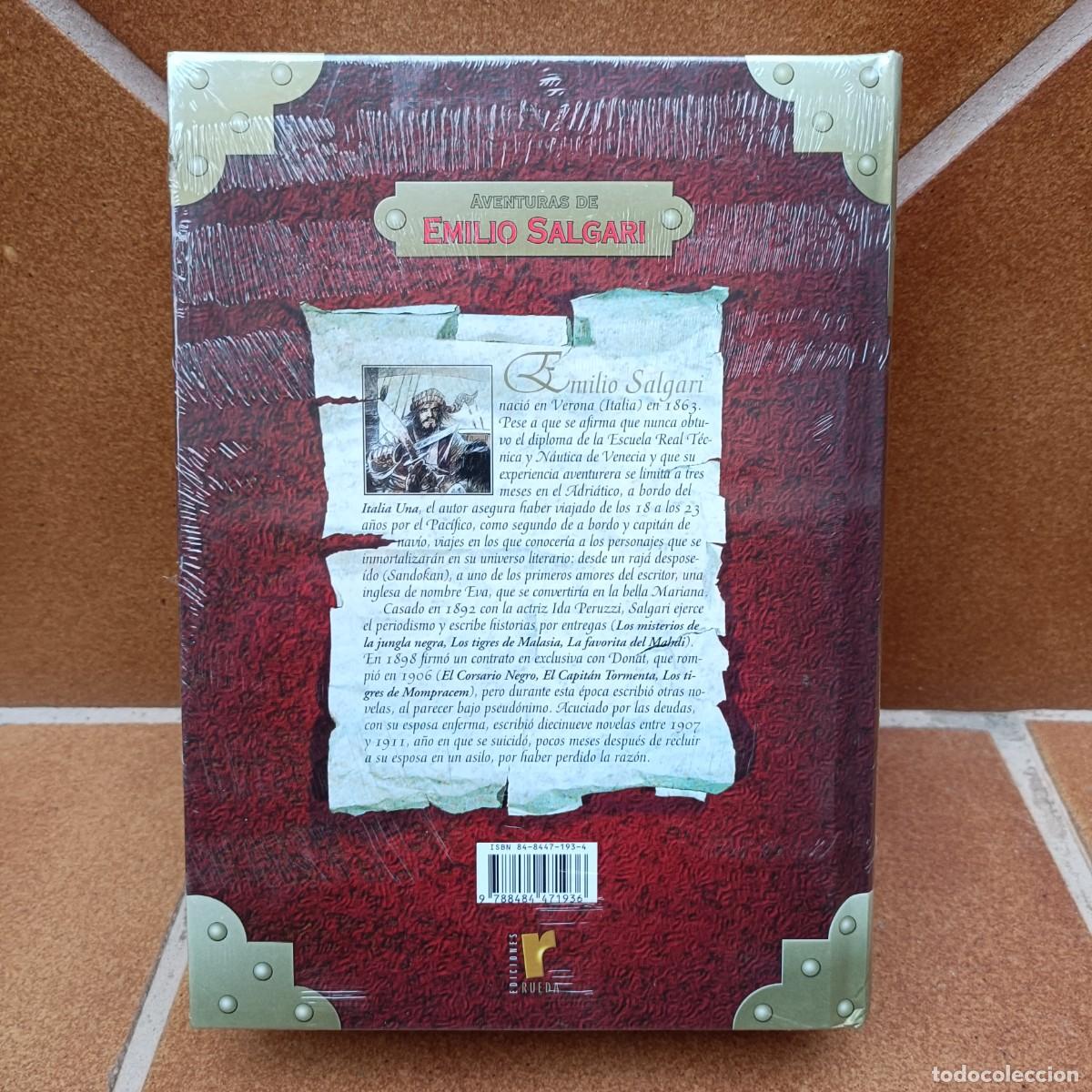Libros: LOTE DE TRES LIBROS DE EMILIO SALGARI --------- AVENTURAS ---------- - Foto 2
