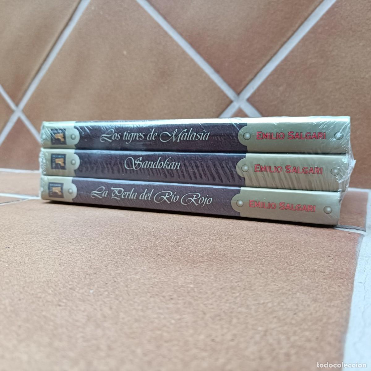 Libros: LOTE DE TRES LIBROS DE EMILIO SALGARI --------- AVENTURAS ---------- - Foto 3