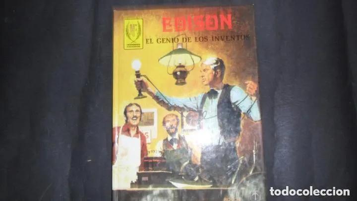 Libros: Edison, el genio de los inventos, M. Dom&iacute;nguez, ed. Toray - M. Dom&iacute;nguez - Foto 1