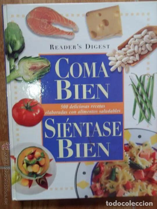 Libros: Coma bien, si&eacute;ntase bien, ed. Readers Digest, 2001 - Readers Digest - Foto 5