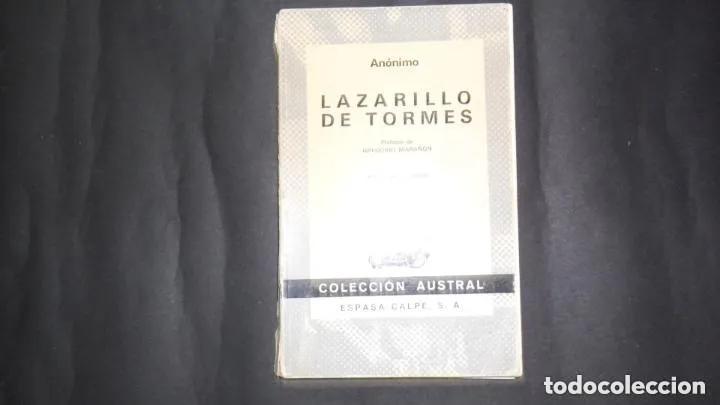 Libros: Lazarillo de Tormes, An&oacute;nimo, Ed. Espasa Calpe - An&oacute;nimo - Foto 1