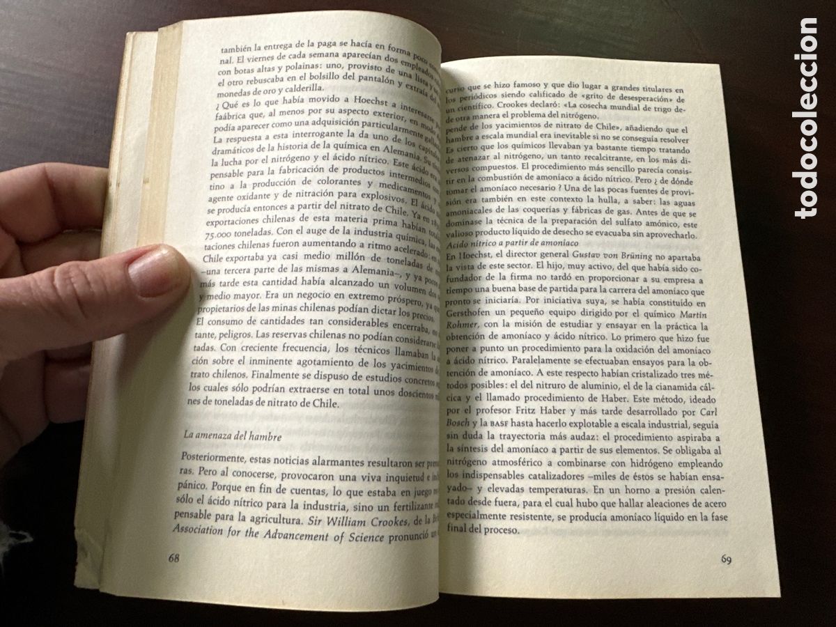 Libros: UN SIGLO DE QU&Iacute;MICA - ERNST B&Auml;UMLER - Foto 8