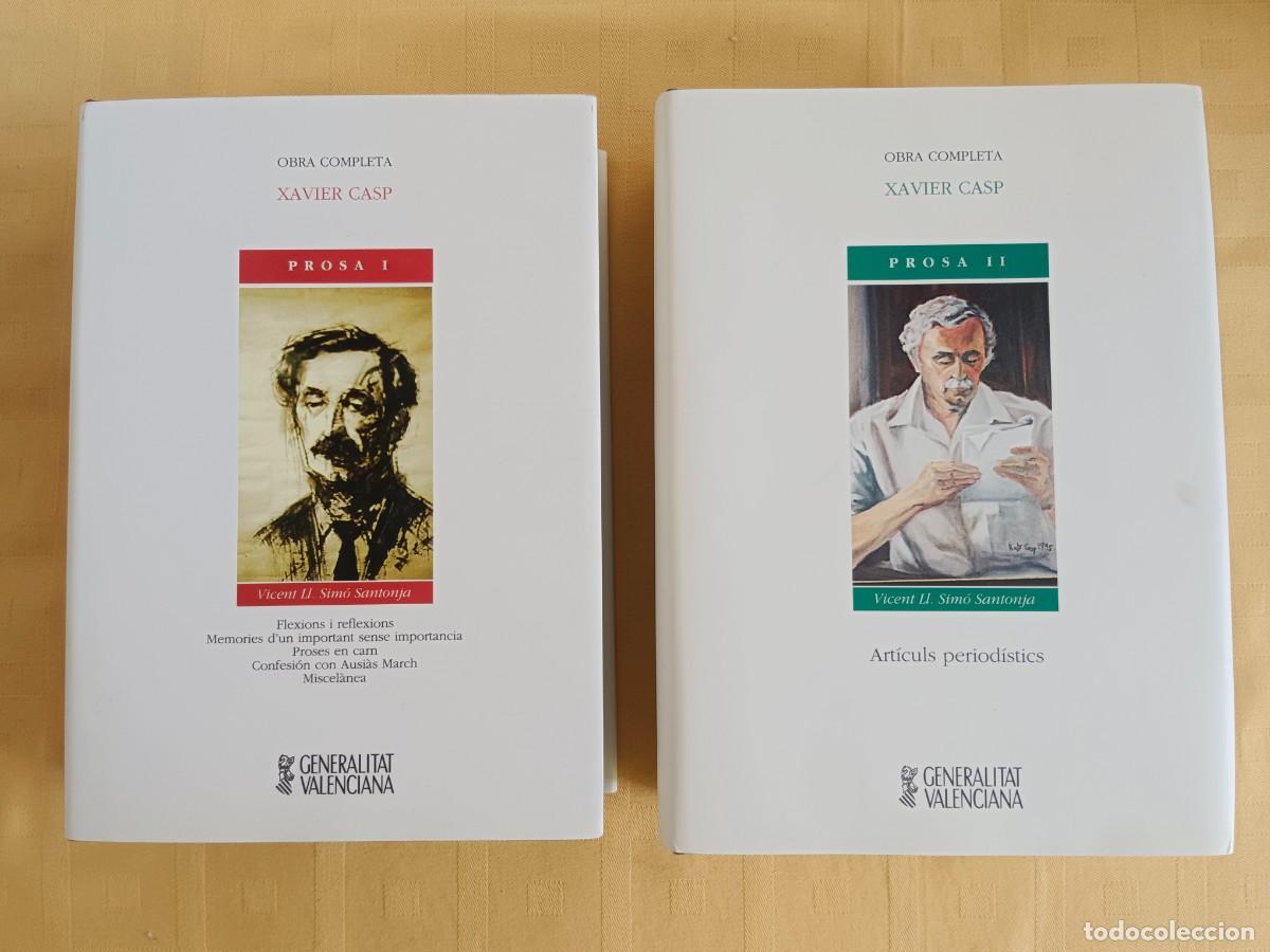 Libros: OBRA COMPLETA - PROSA - 2 TOMOS - XAVIER CASP - Xavier Casp - Foto 1