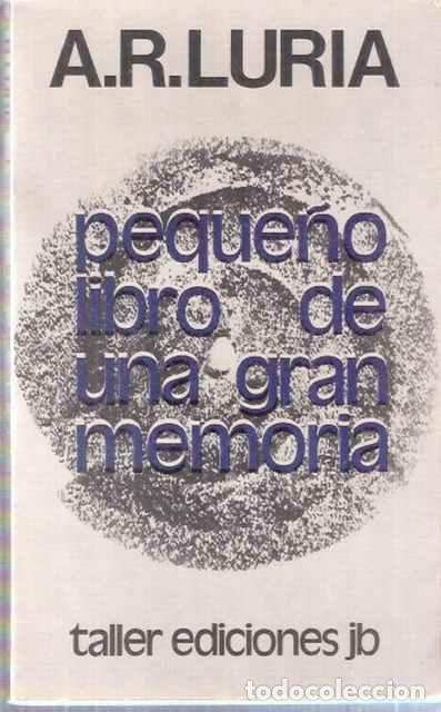 Libros: Peque&ntilde;o libro de una gran memoria - A, R, Luria - Foto 1