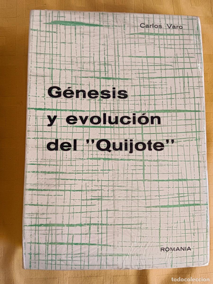 Libros: GENESIS Y EVOLUCION DEL QUIJOTE - Carlos Varo - Foto 1