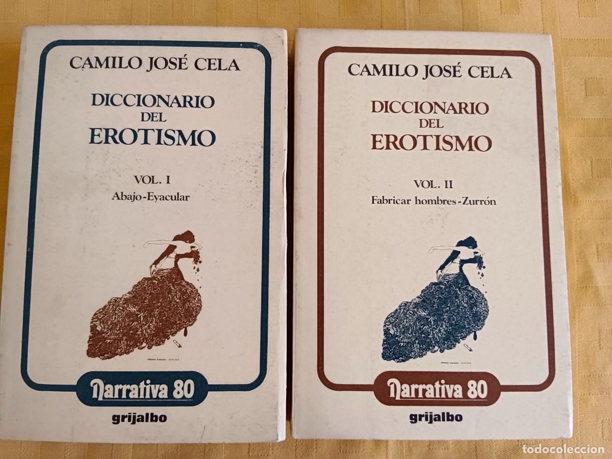 Libros: DICCIONARIO DEL EROTISMO - 2 TOMOS - Camilo Jose Cela - Foto 1