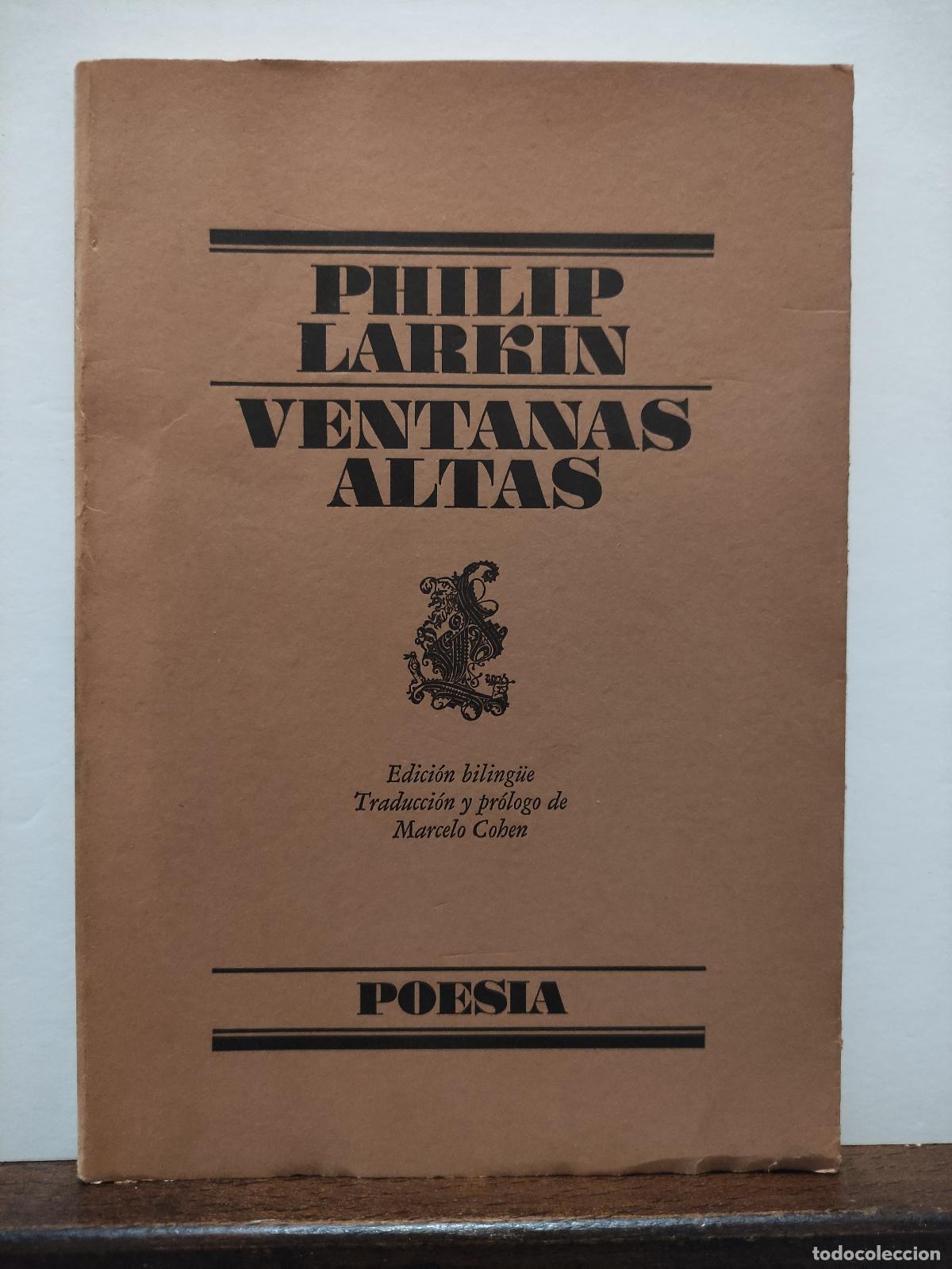 Libros: VENTANAS ALTAS - POESIA - PHILIP LARKIN - Foto 1