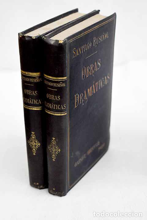 Libros: Obras dram&aacute;ticas.- Rusi&ntilde;ol, Santiago - Foto 1