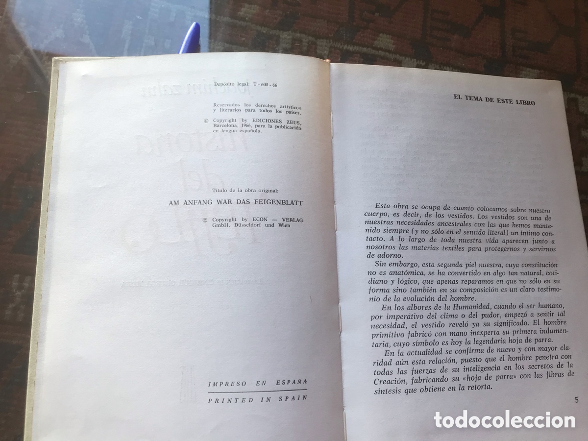 Libros: Historia del tejido. Joachim Zahn. Zeus - Foto 2