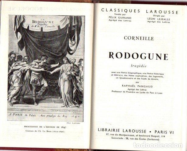 Libros: Rodogune - Corneille - Foto 1