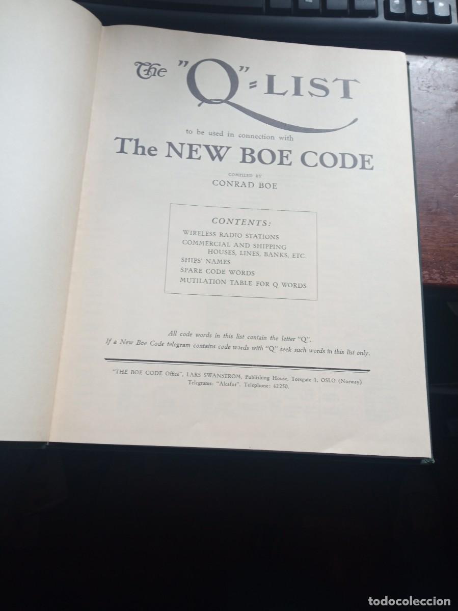Libros: The &rdquo;Q&rdquo;list. The New Boe Code - Foto 2