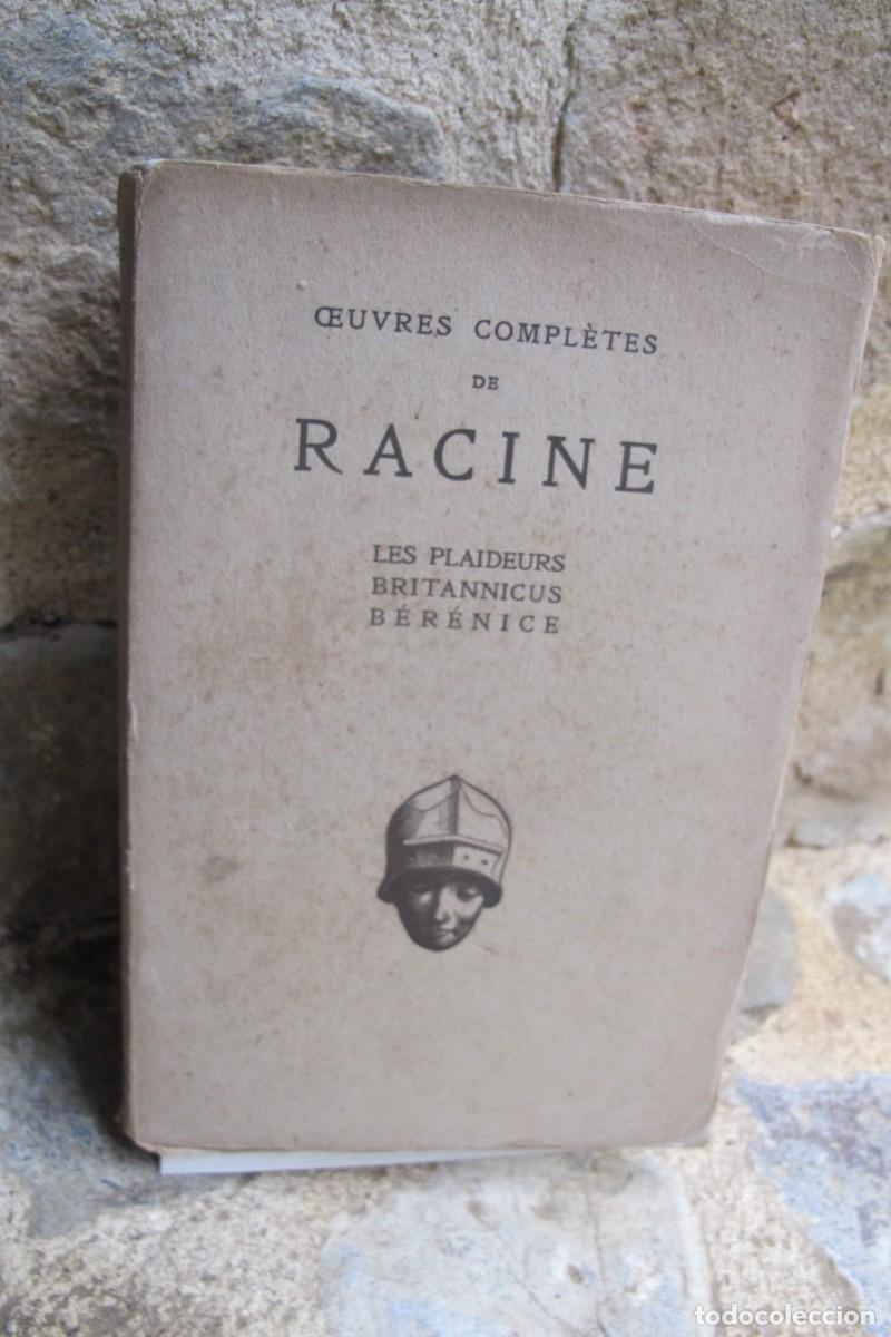 Libri di seconda mano: OEUVRES COMPLETES DE RACINES. LES PLAIDEURS, BRITANNICUS, BERENICE. Th&eacute;&acirc;tre de 1668 &agrave; 1670 TEATRO