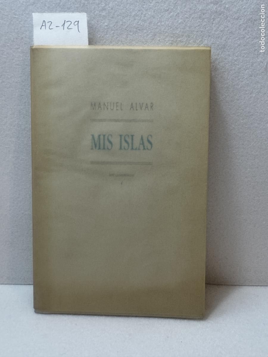 Libros: ALVAR, Manuel: - Mis islas. - Foto 2