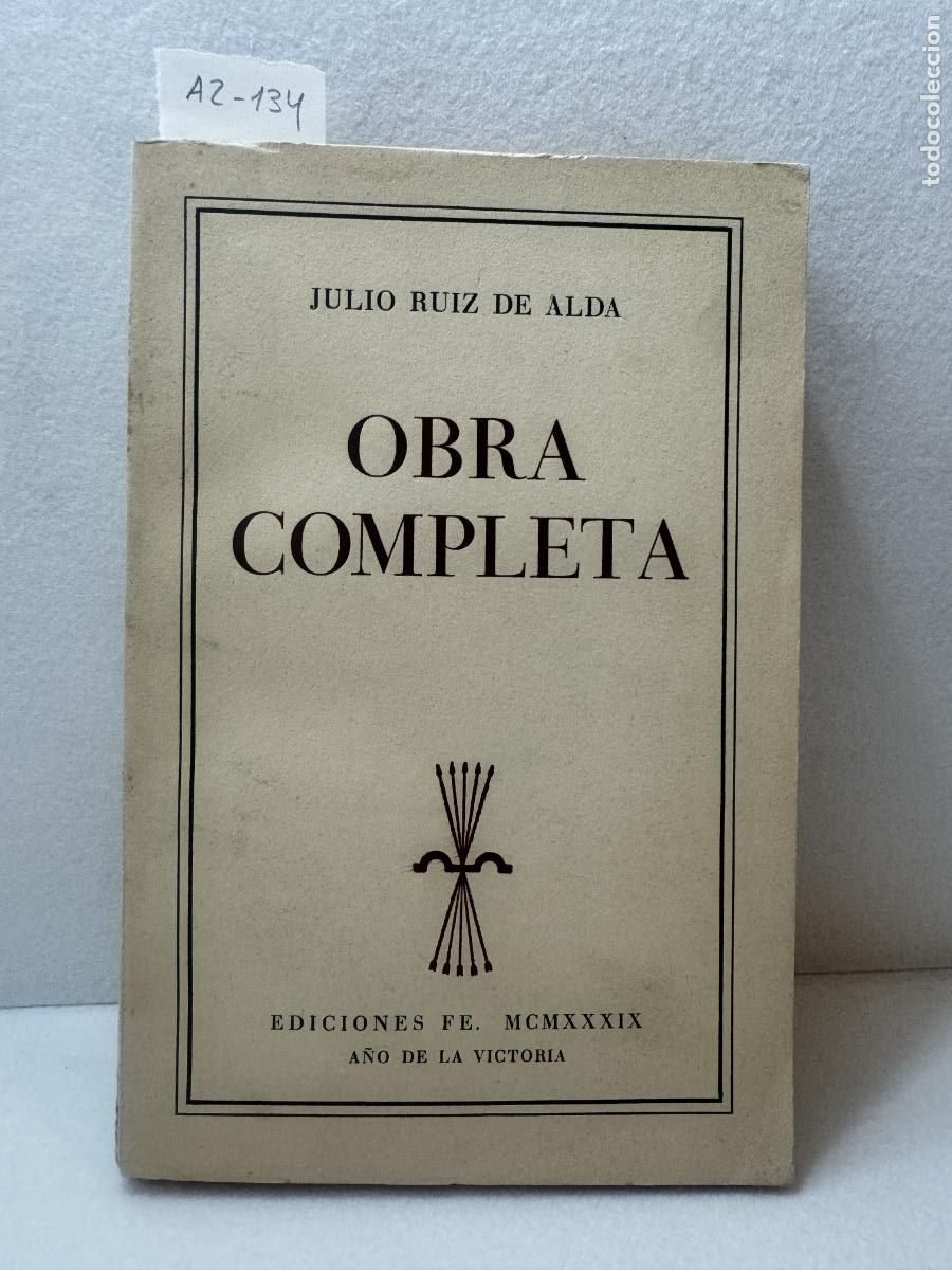 Libros: RU&Iacute;Z de ALDA, Julio: - Obra completa. - Foto 2