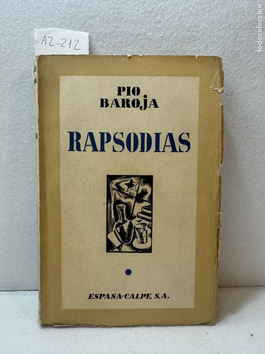 Libros: BAROJA [y NESSI], P&iacute;o: - Rapsodias. - Foto 2