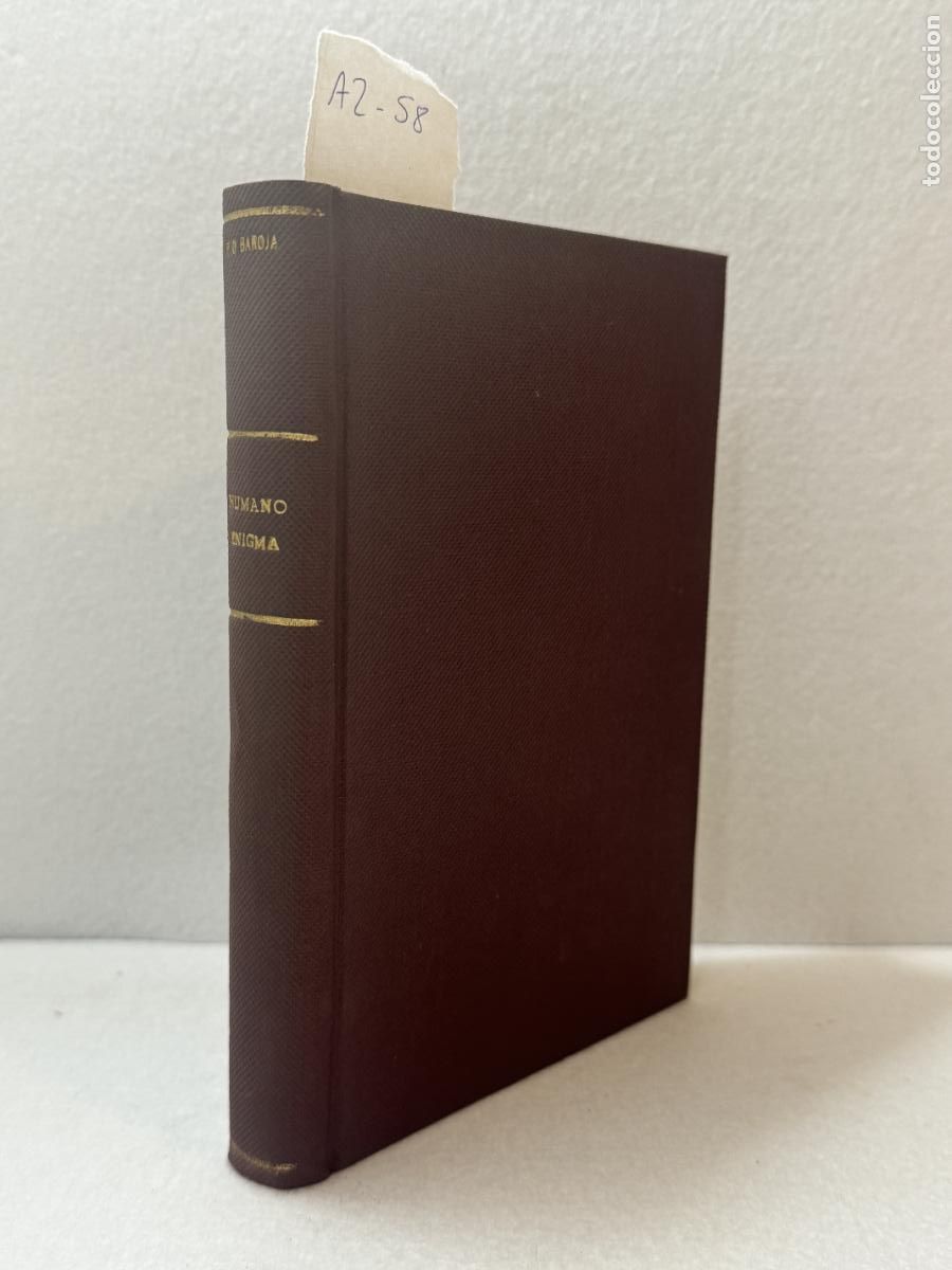 Libros: BAROJA [y NESSI], P&iacute;o: - Humano enigma. - Foto 2