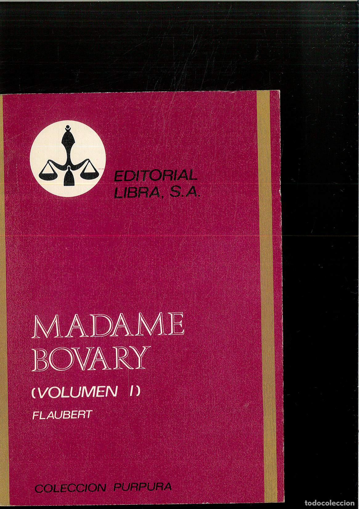 Libros: MADAME BOVARY (Volumen I) - FLAUBERT - Foto 1