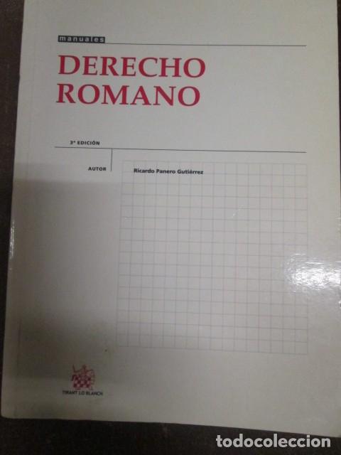 Libros: DERECHO ROMANO - RICARDO PANERO GUTI&Eacute;RREZ - Foto 1