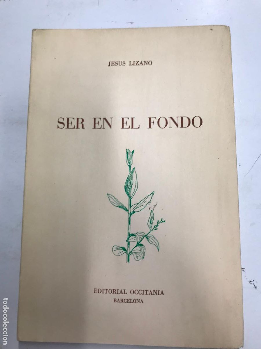 Libros: SER EN EL FONDO. (DEDICATORIA DEL AUTOR). - JES&Uacute;S LIZANO. - Foto 1