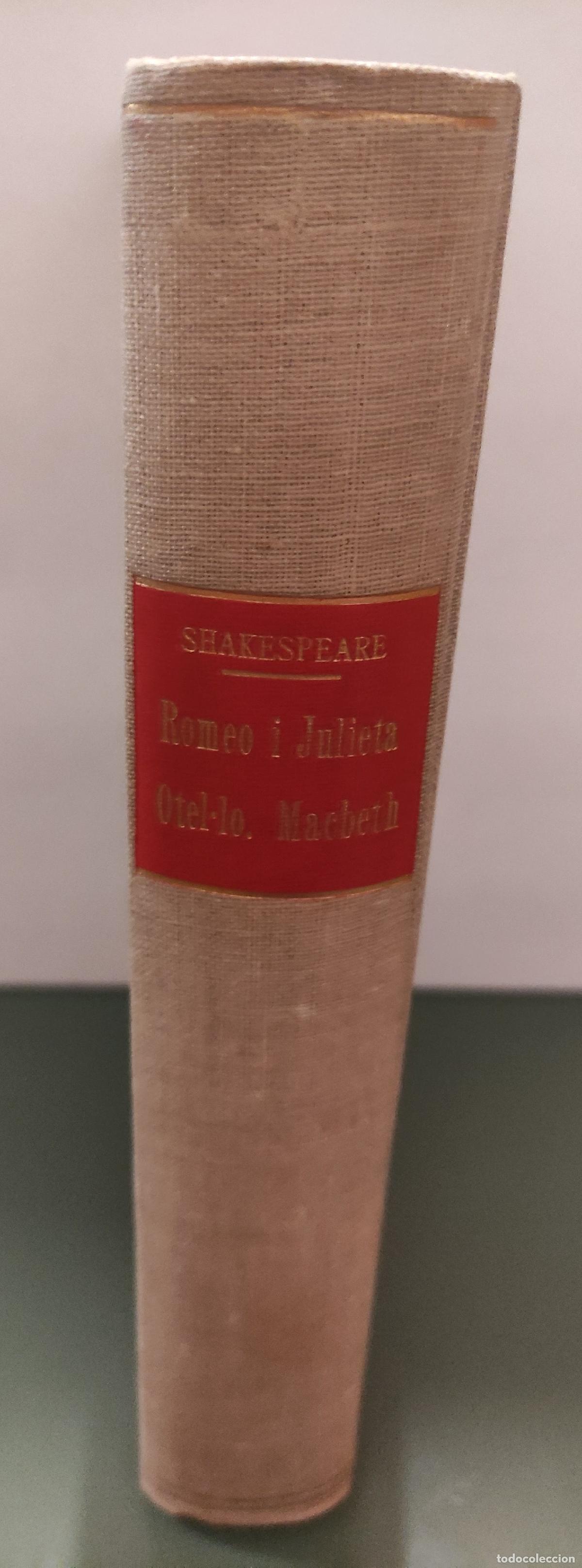Libros: ROMEO I JULIETA - OTEL LO - MACBETH - WILLIAM SHAKESPEARE - Foto 1