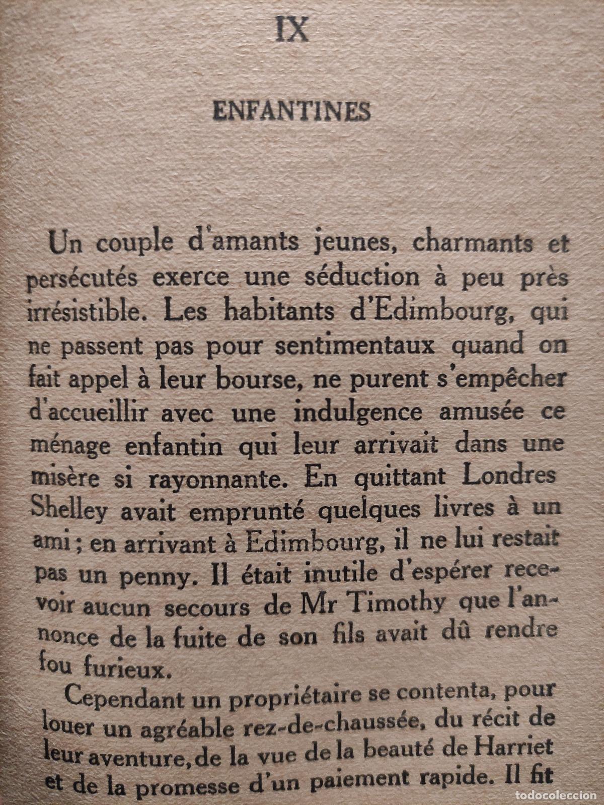 Libros: ARIEL OU LA VIE DE SHELLEY - ANDRE MAUROIS - Foto 3