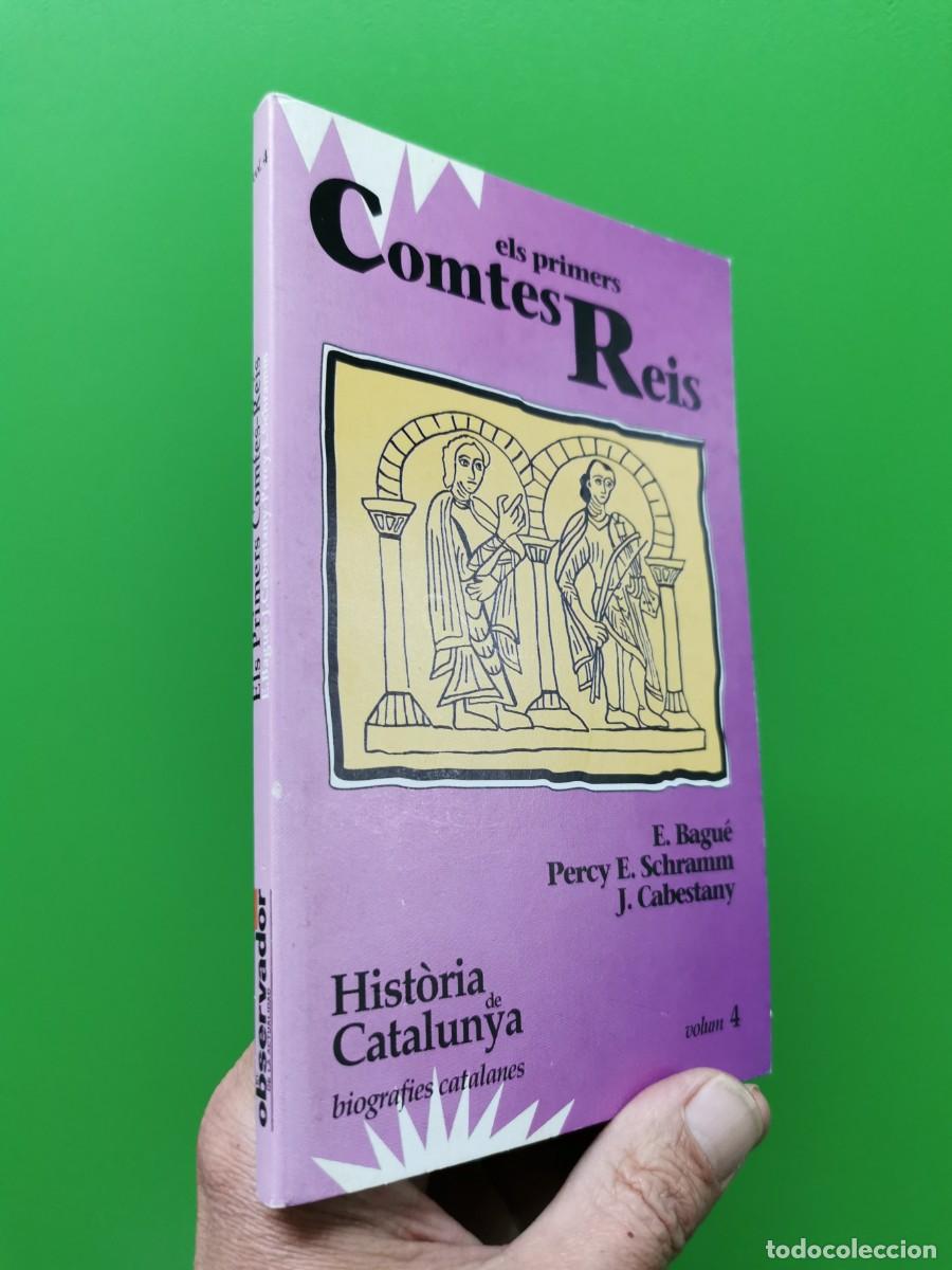 Libros: ELS PRIMERS COMTES REIS. E. BAGU&Eacute;. PERCY E. SCHRAMM. EDICIONES VICENS VIVES. SIN LEER. - Foto 1