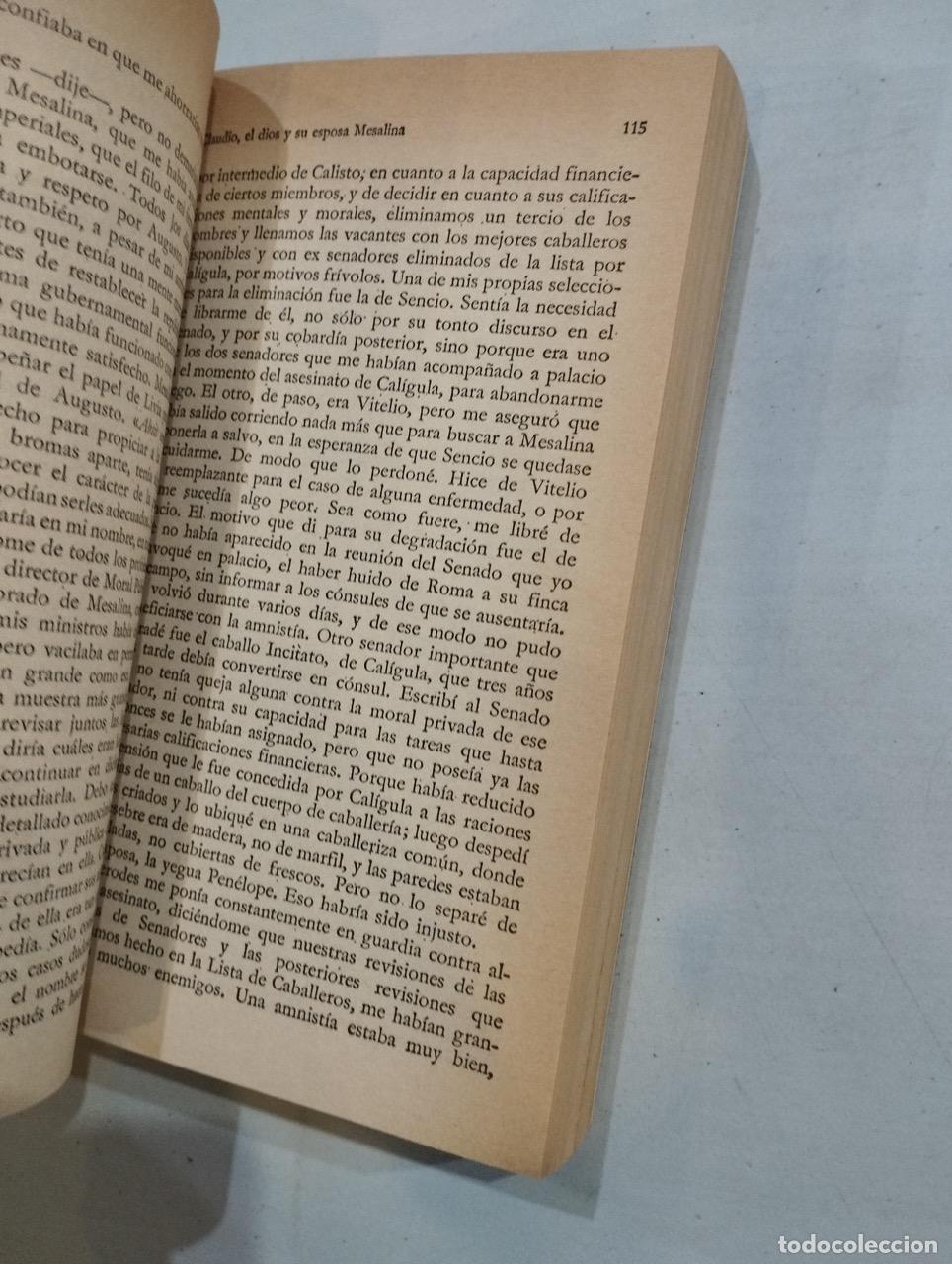 Libros: Robert Graves - Claudio, El Dios y su esposa Mesalina - Foto 2