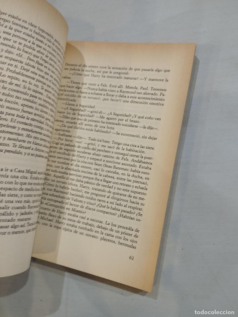 Libros: Bret Easton Ellis - Las leyes de la atracci&oacute;n - Foto 2