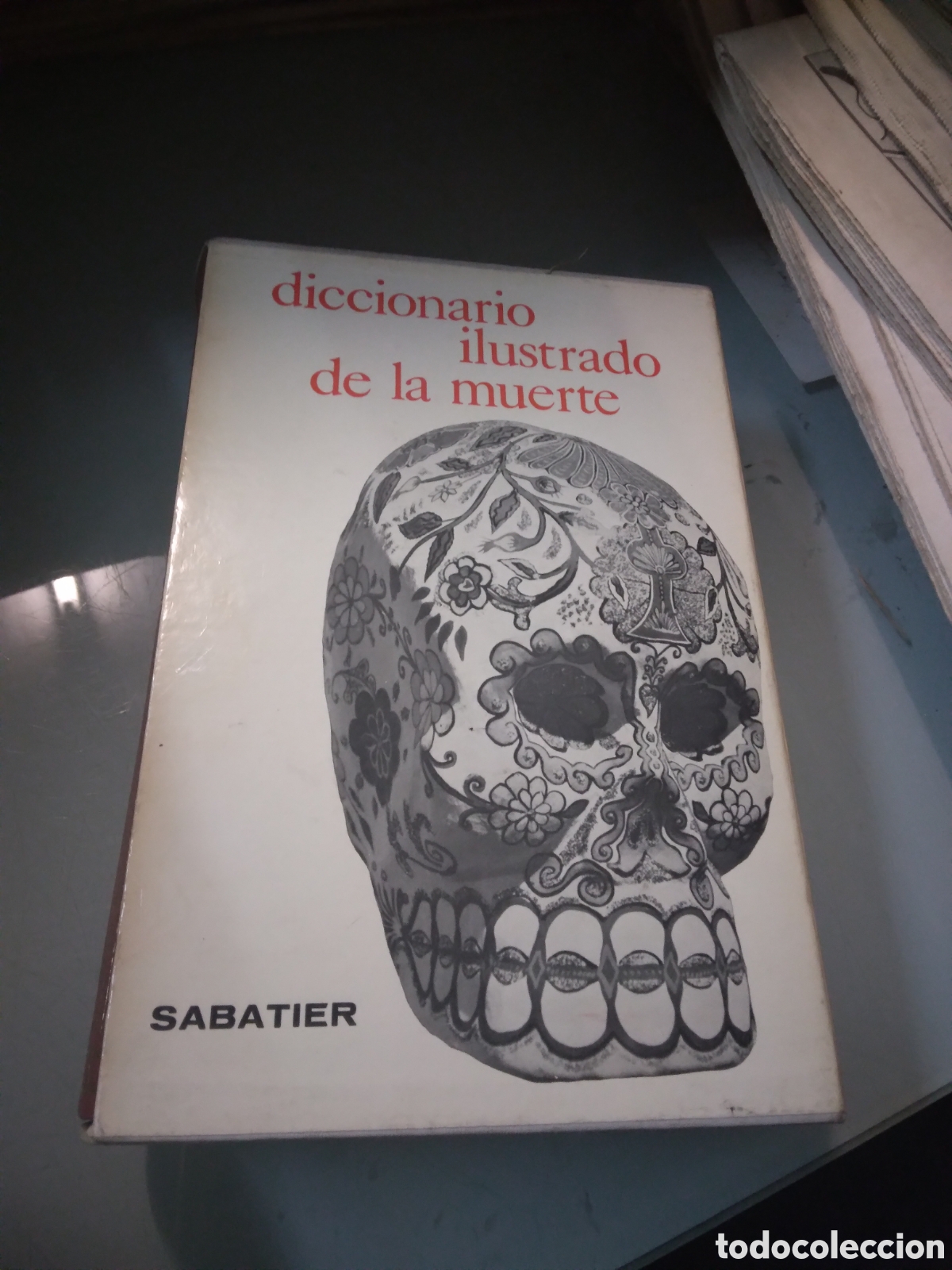 Libros: Diccionario ilustrado de la.muerte, Sabatier - Foto 2