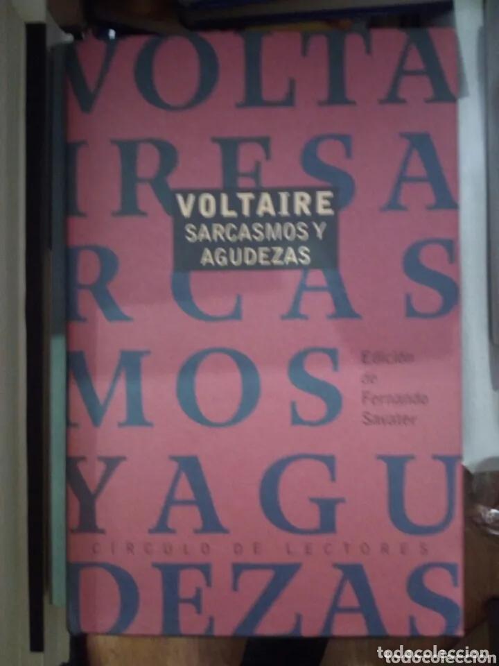 Libros: Sarcasmos y agudezas, Voltaire, ed. C&iacute;rculo de lectores - Voltaire - Foto 1