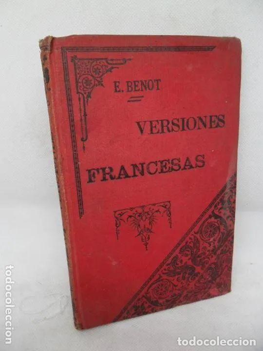 Libros: Versiones francesas, E. Benot, ed. Librer&iacute;a de la viuda de Hernando, 1889 - E. Benot - Foto 2