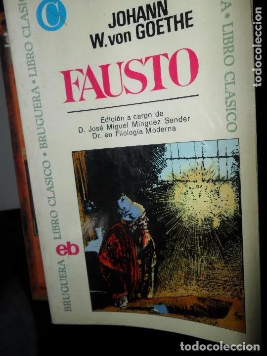 Libros: Fausto, Goethe, ed. Bruguera - Goethe - Foto 2