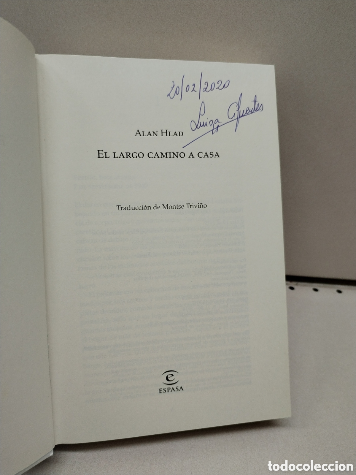 Libros: El largo camino a casa - Hlad, Alan - Foto 3