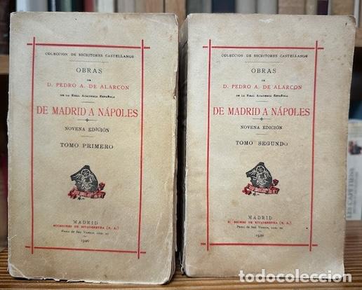 Libros: DE MADRID A NAPOLES - ALARCON, Pedro Antonio de - Foto 1
