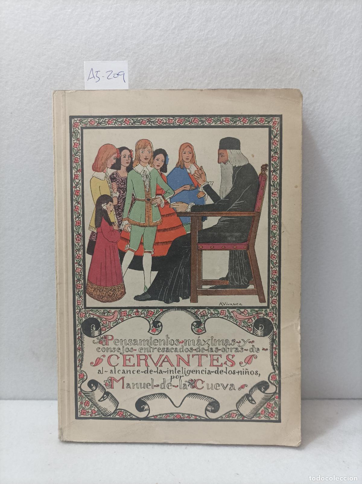 Libros: De La CUEVA, Manuel: - Cervantes. - Foto 1