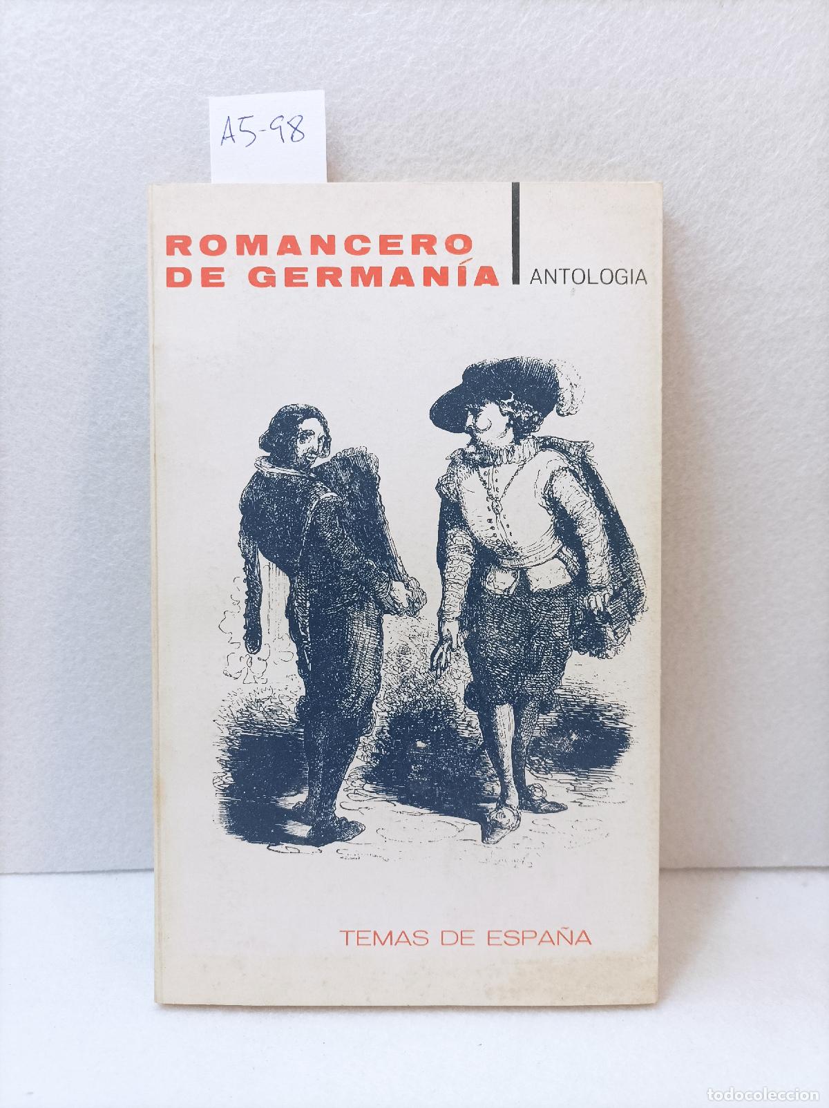 Libros: Romancero de german&iacute;a (antolog&iacute;a). - Foto 1
