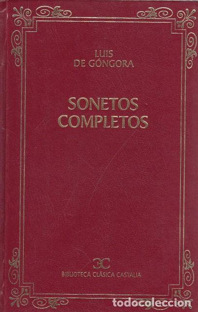 Libros: SONETOS COMPLETOS - DE G&Oacute;NGORA, LU&Iacute;S - Foto 1