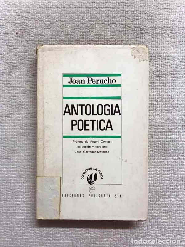 Libros: Antolog&iacute;a po&eacute;tica -biling&uuml;e - Joan Perucho - Foto 1