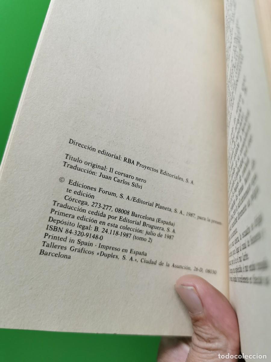 Libros: EL CORSARIO NEGRO EMILIO SALGARI - SIN LEER - Foto 3